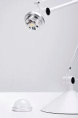 KINGHOME Stolová lampa RAYON ARM TABLE biela - LED, akrylové tienidlo