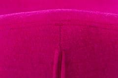 KINGHOME Podnožka EGG WIDE fuchsia - vlna, oceľ