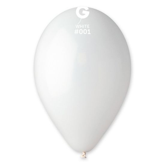 Gemar Balóny biele 30cm 50ks