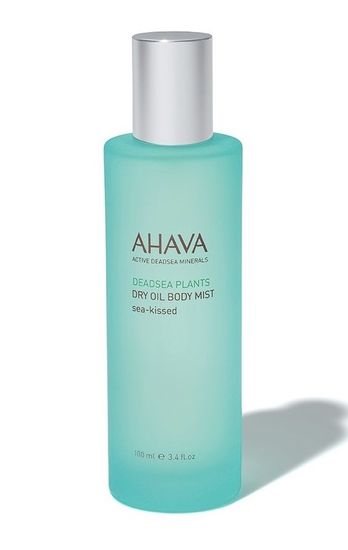 Ahava Suchý telový a vlasový ochranný olej v spreji Sea Kissed s vitamínmi, vzácnými olejmi a Minerálmi z Mŕtveho mora pre všetky typy pokožky 100ml