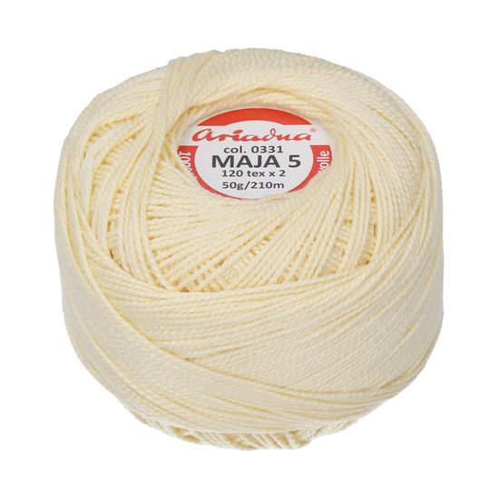 Ariadna Háčkovacia priadza Maja 5 50 g - 0331