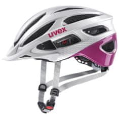 Uvex prilba True 52-55 cm Silver-Fuchsia 2021 - rozbalené