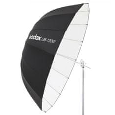 Godox UB-130W 130cm parabolický odrazný dáždnik biely