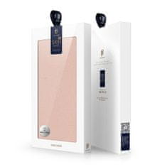 Dux Ducis Skin X knižkové kožené puzdro na Samsung Galaxy Note 20, ružové