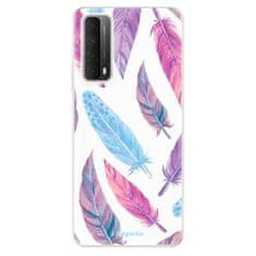 iSaprio Silikónové puzdro - Feather Pattern 10 pre Huawei P Smart 2021