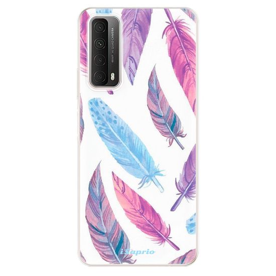 iSaprio Silikónové puzdro - Feather Pattern 10 pre Huawei P Smart 2021