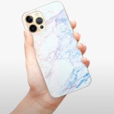 iSaprio Silikónové puzdro - Raibow Marble 10 pre Apple iPhone 12 Pro