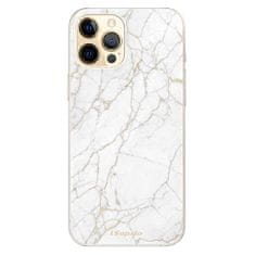 iSaprio Silikónové puzdro - GoldMarble 13 pre Apple iPhone 12 Pro