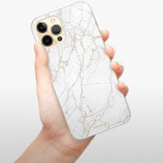 iSaprio Silikónové puzdro - GoldMarble 13 pre Apple iPhone 12 Pro