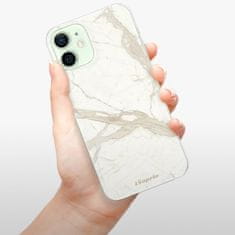 iSaprio Silikónové puzdro - Marble 12 pre Apple iPhone 12