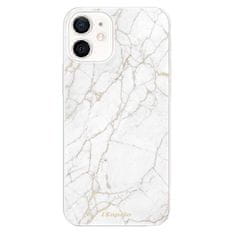 iSaprio Silikónové puzdro - GoldMarble 13 pre Apple iPhone 12