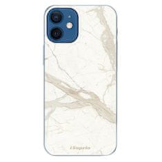 iSaprio Silikónové puzdro - Marble 12 pre Apple iPhone 12