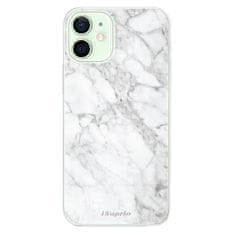 iSaprio Silikónové puzdro - SilverMarble 14 pre Apple iPhone 12 Mini