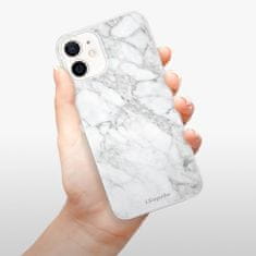 iSaprio Silikónové puzdro - SilverMarble 14 pre Apple iPhone 12 Mini