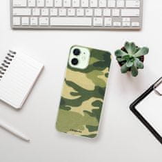 iSaprio Silikónové puzdro - Green Camuflage 01 pre Apple iPhone 12 Mini