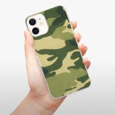 iSaprio Silikónové puzdro - Green Camuflage 01 pre Apple iPhone 12 Mini