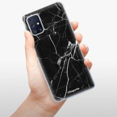 iSaprio Silikónové puzdro - Black Marble 18 pre Samsung Galaxy M31s