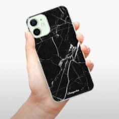 iSaprio Silikónové puzdro - Black Marble 18 pre Apple iPhone 12 Mini