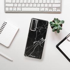 iSaprio Silikónové puzdro - Black Marble 18 pre Huawei P Smart 2021