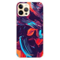 iSaprio Silikónové puzdro - Color Marble 19 pre Apple iPhone 12 Pro