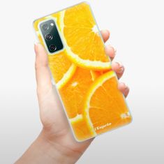 iSaprio Silikónové puzdro - Orange 10 pre Samsung Galaxy S20 FE