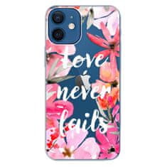 iSaprio Silikónové puzdro - Love Never Fails pre Apple iPhone 12 Mini