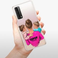 iSaprio Silikónové puzdro - Super Mama - Two Girls pre Huawei P Smart 2021