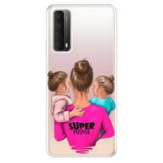 iSaprio Silikónové puzdro - Super Mama - Two Girls pre Huawei P Smart 2021