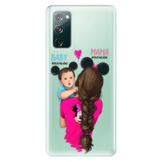 iSaprio Silikónové puzdro - Mama Mouse Brunette and Boy pre Samsung Galaxy S20 FE