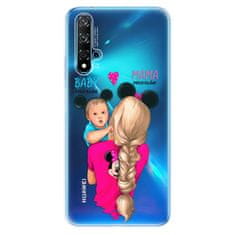 iSaprio Silikónové puzdro - Mama Mouse Blonde and Boy pre Huawei Nova 5T