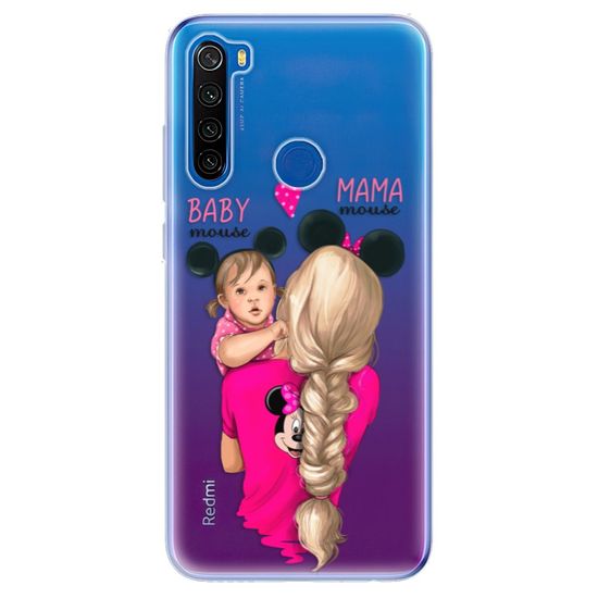 iSaprio Silikónové puzdro - Mama Mouse Blond and Girl pre Xiaomi Redmi Note 8T
