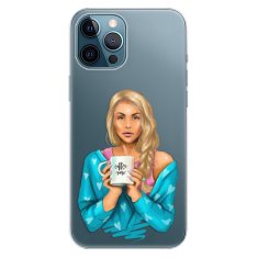 iSaprio Silikónové puzdro - Coffe Now - Blond pre Apple iPhone 12 Pro