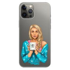 iSaprio Silikónové puzdro - Coffe Now - Blond pre Apple iPhone 12 Pro Max