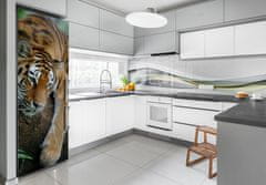 Wallmuralia.sk Foto nálepka na chladničku Tiger na strome 60x180 cm