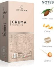 BrewBlack Káva CREMA 3x10 kapsúl