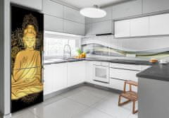 Wallmuralia.sk Nálepka fototapeta chladnička Budha a mandala 60x180 cm