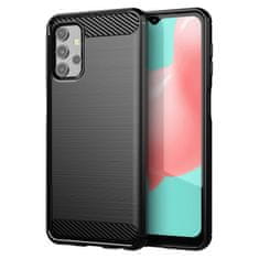 IZMAEL Carbon Shield TPU puzdro pre Samsung Galaxy A32 5G - Čierna KP9486