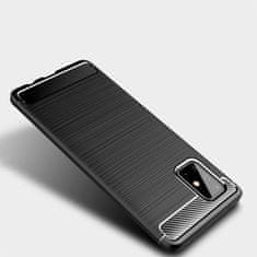 IZMAEL Carbon Shield TPU puzdro pre Samsung Galaxy M31S - Čierna KP9483