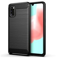 IZMAEL Carbon Shield TPU puzdro pre Samsung Galaxy A11/Galaxy M11 - Čierna KP9490