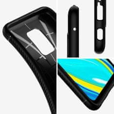 IZMAEL Carbon Shield TPU puzdro pre Xiaomi Redmi Note 9/Redmi 10X 4G - Modrá KP9444