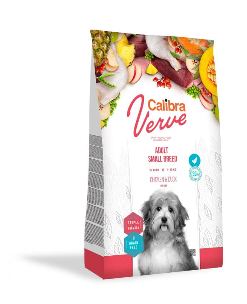 Calibra Dog Verve Grain Free Adult Small Chicken & Duck 1,2 kg