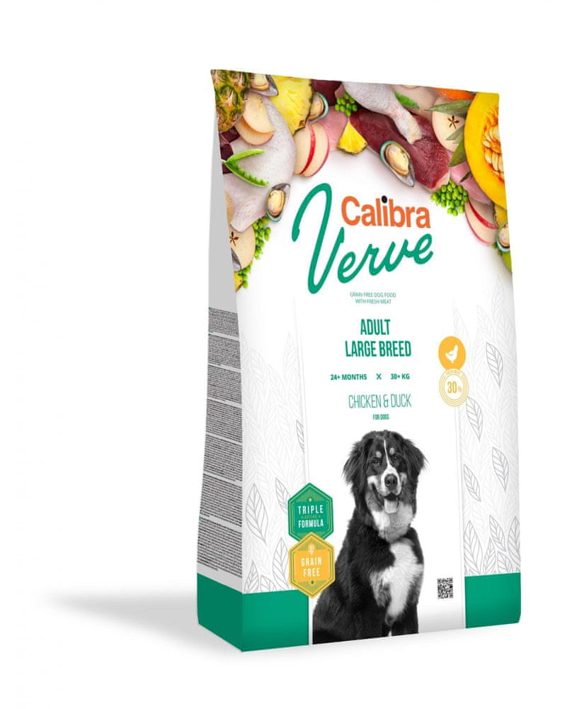 Calibra Dog Verve Grain Free Adult Large Chicken & Duck 2 kg