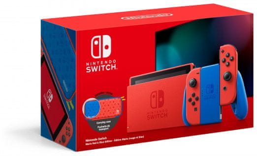 herná konzola Nintendo Switch Mario Red & Blue Edition (NSH075)