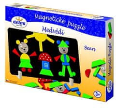 DETOA Puzzle magnetické - Medvede