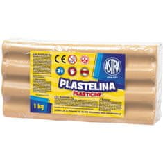 Astra Plastelína 1kg Telová, 303111003