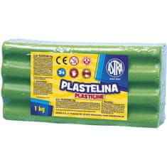 Astra Plastelína 1kg Zelená, 303111016