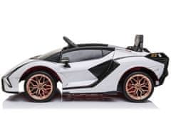 Pelegrino Detské elektrické auto LAMBORGHINI SIAN WHITE