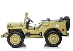 Pelegrino Detské elektrické auto JEEP KHAKI