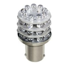 LAMPA LED žiarovka, 36 LED, oranžová, P21W