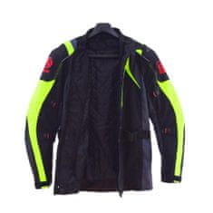 CLS MOTORCYCLE Racing bunda moto CORDURA black/gray/fluo veľkosť 2XL